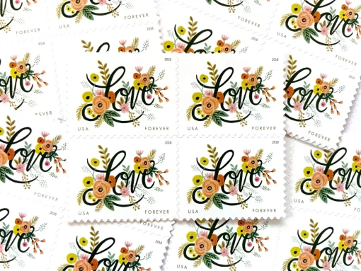 Love Flourishes Forever Stamps - Image 4