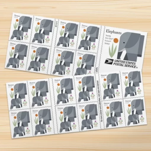 Elephants Forever Stamps - Image 4