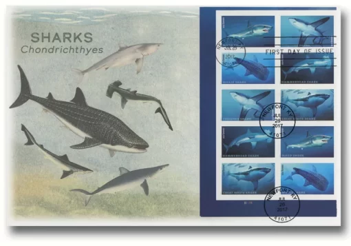 SHARKS 2017 Forever Stamps - Image 3