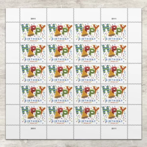 Happy Birthday Forever Stamps - Image 4