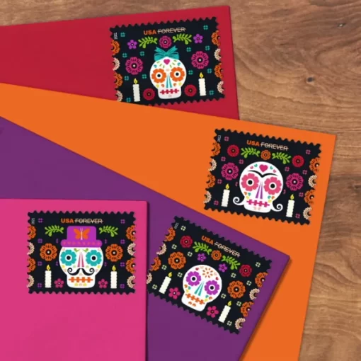 Day of the Dead Forever Stamps - Image 4