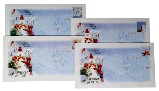 2014 Winter Fun Forever Stamps - Image 4